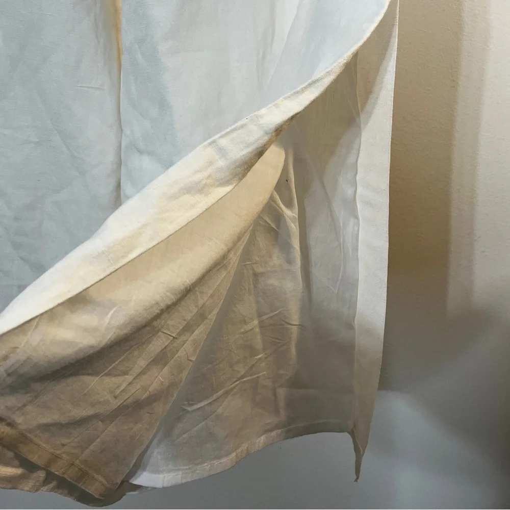 Boston Proper White Wide Leg Pants - Picture 6 of 8